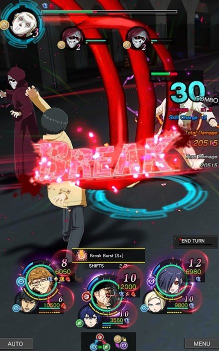 TOKYO GHOUL re birth for pc bluestacks