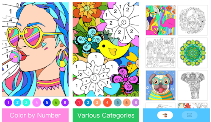 Paint.ly Colour by number