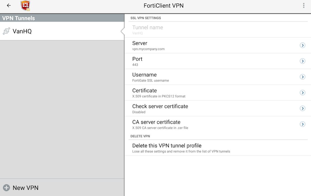 FORTICLIENT PC