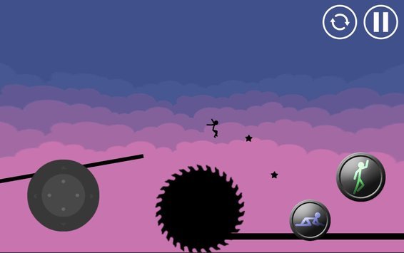 Stickman Parkour Platform