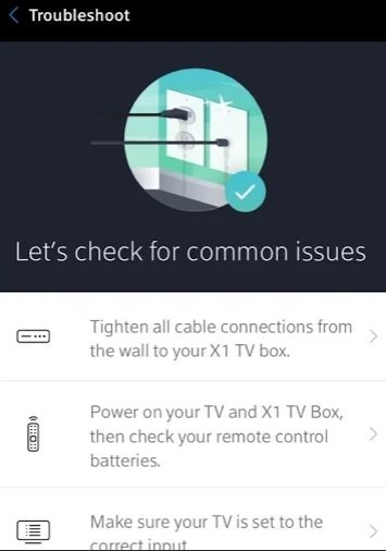 troubleshooting Xfinity My Account for pc app