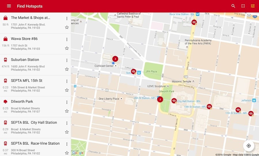 Xfinity WiFi Hotspots app for pc download