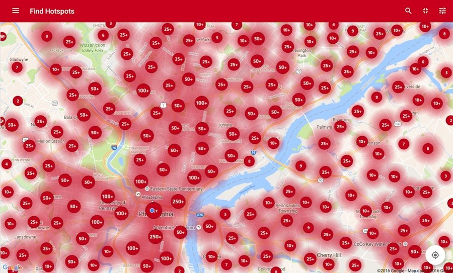 Xfinity WiFi Hotspots for pc app