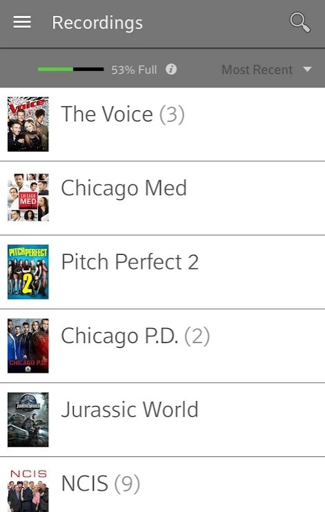 dvr Xfinity TV Remote app for pc