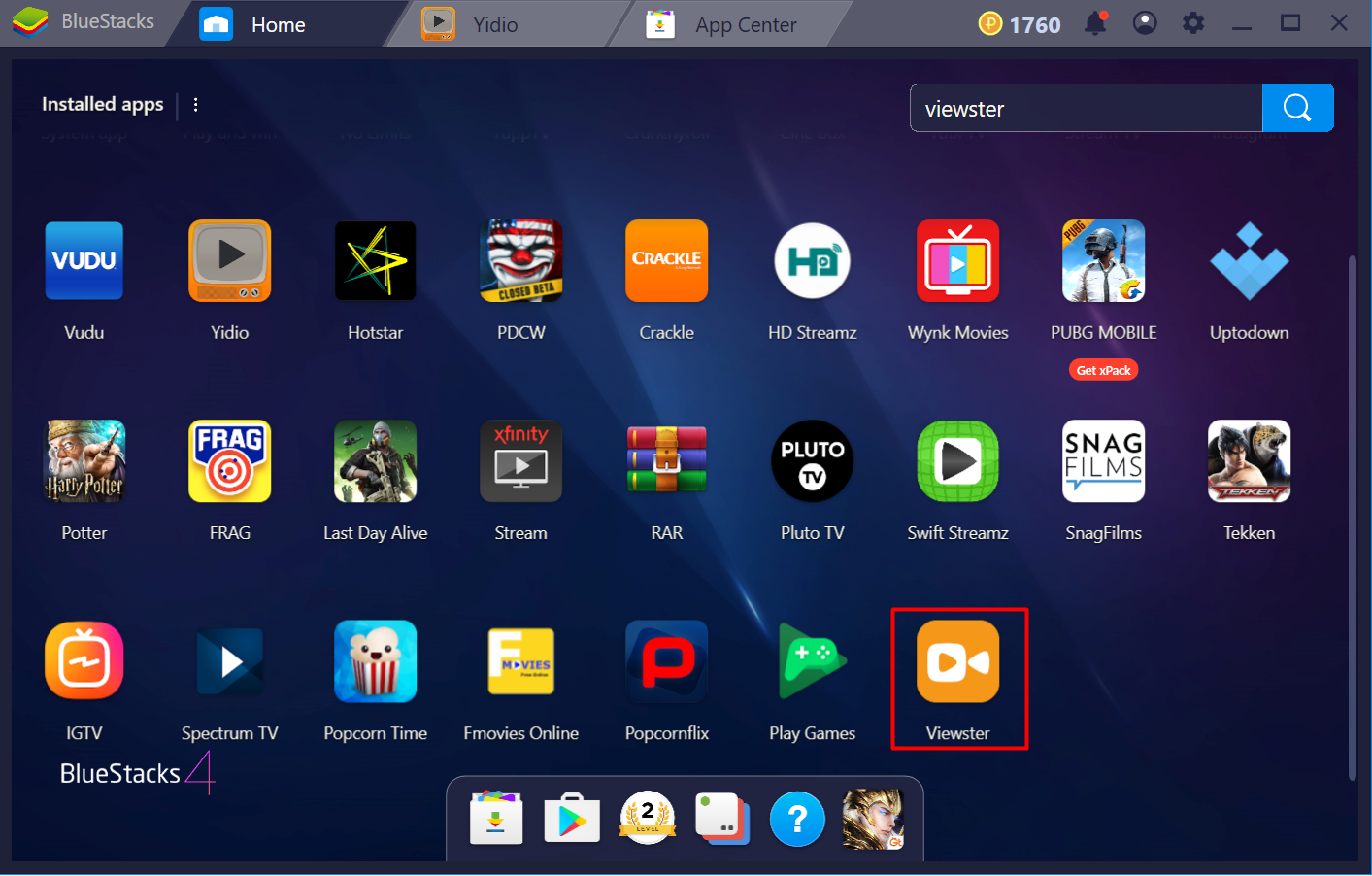 Viewster for PC