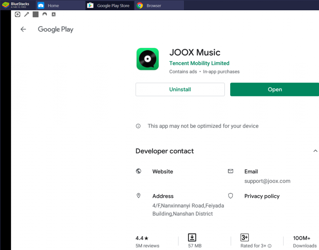 JOOX Music for PC