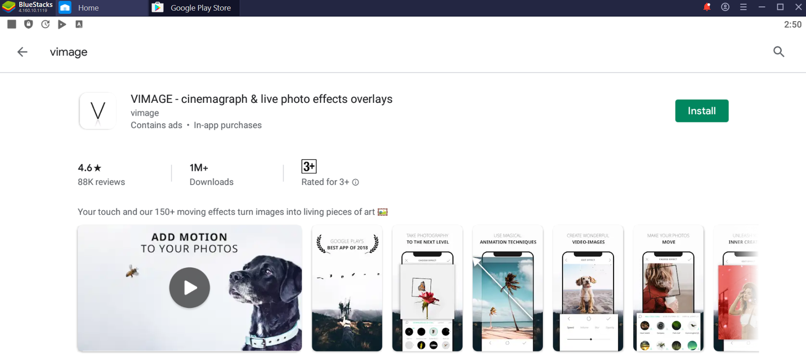 Vimage for PC