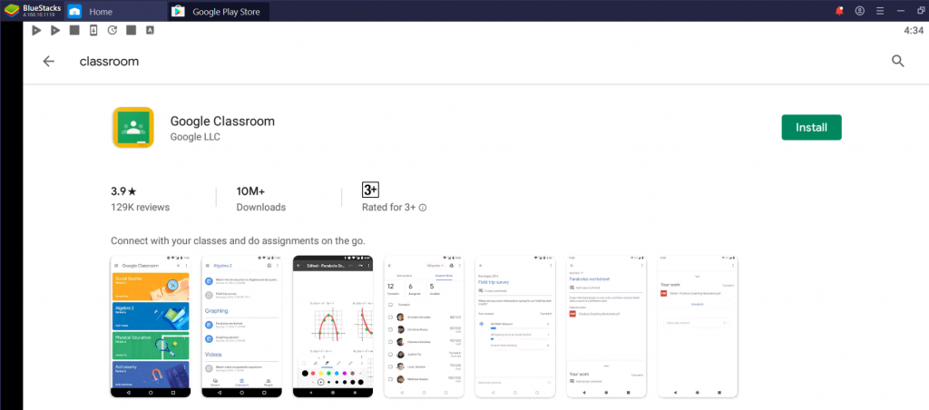 Google Classroom for PC