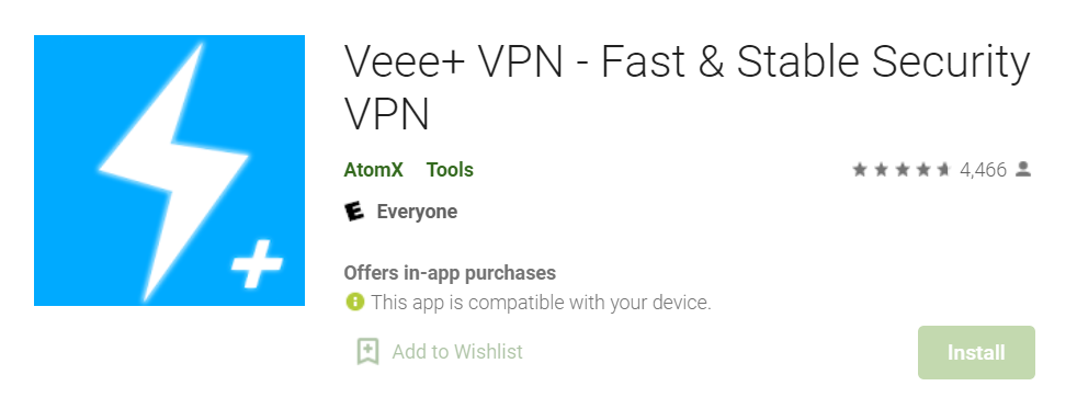Veee+ VPN for Mac