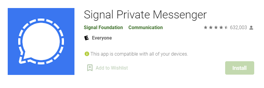 Signal Private Messenger for Mac