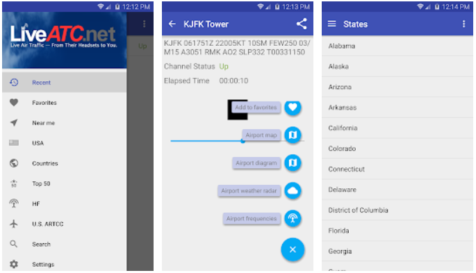LiveATC app on Windows
