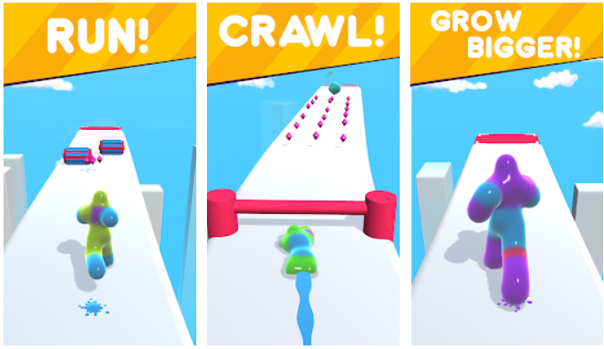 Blob Runner app on Windows
